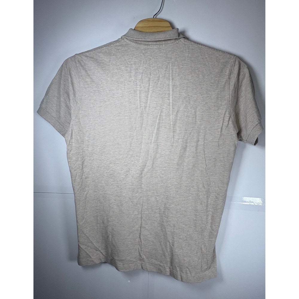 Polo Ralph Lauren Men's Polo Shirt Short Sleeve 100% Cotton SZ XL Beige Golf - Picture 3 of 8